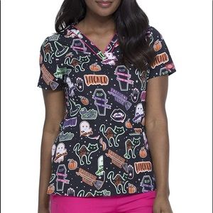 ⚕️🎃DICKIES Halloween scrub top